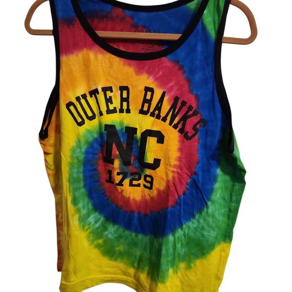 Authentic Classic Pacific Surf Tank Top Men's Small Authentic Classic Pacific Su